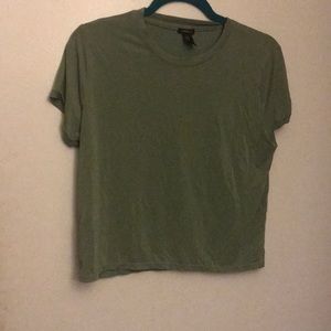 Midi olive green shirt
